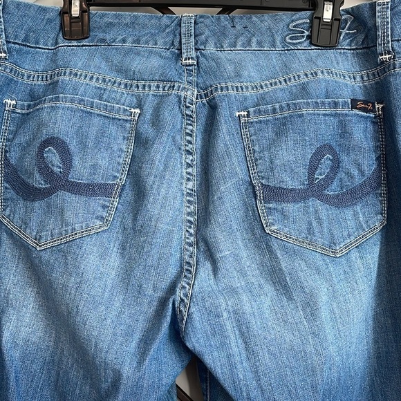 SEVEN7 BOOT CUT RELAXED FIT JEANS SIZE 14 - Picture 7 of 11